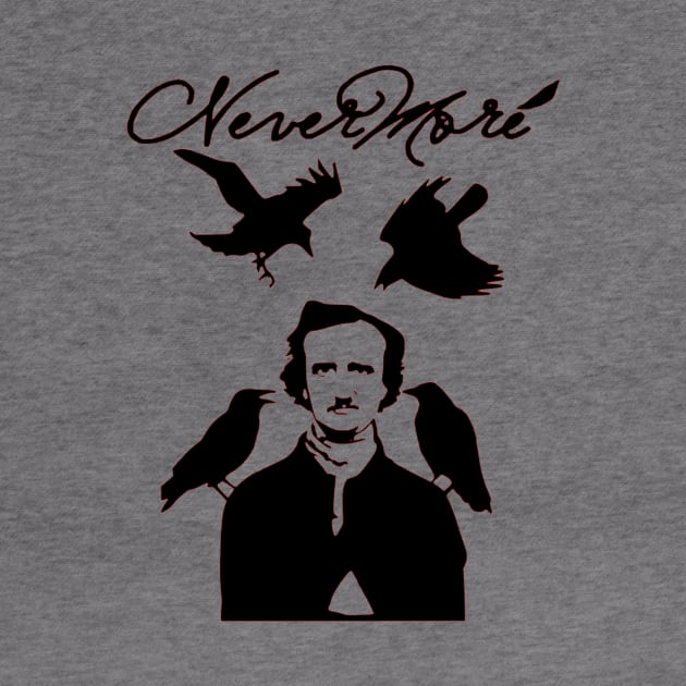 Edgar Allan Poe Nevermore by OtakuPapercraft